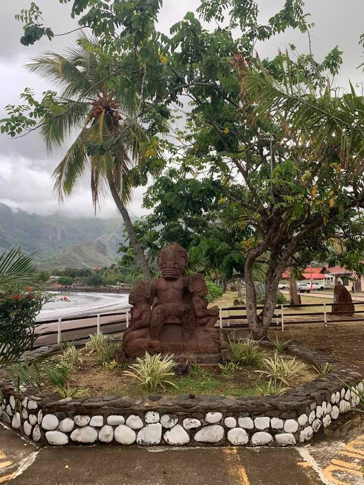 After 3145 nautical miles and 21 days at sea we have arrived in Nuku Hiva, French Polynesia. We now look forward to a good night sleep without waves crashing against the hull.