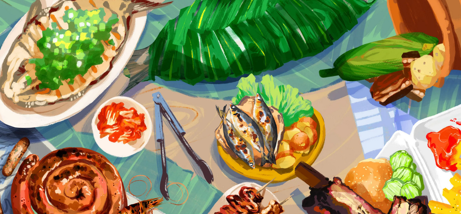 Food in the South Pacific 