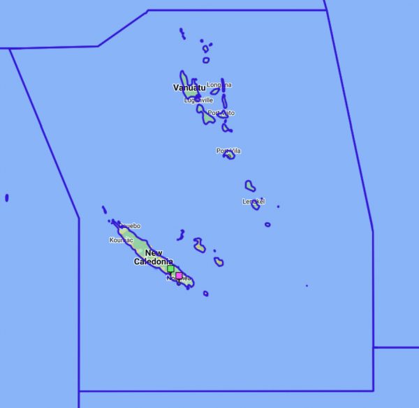 SEARCH AND RESCUE VANUATU AND NEW CALEDONIA SAR
